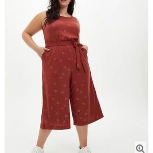 BNWOT Torrid Rust Romper